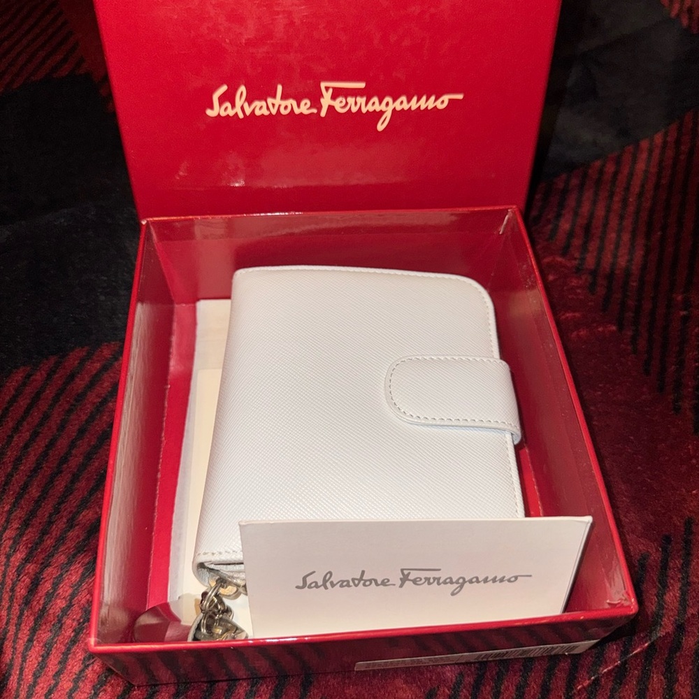 Salvatore Ferragamo Ivory Wallet